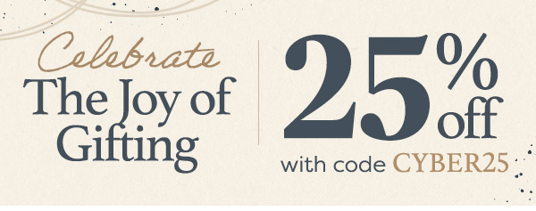 25% off with code CYBER25