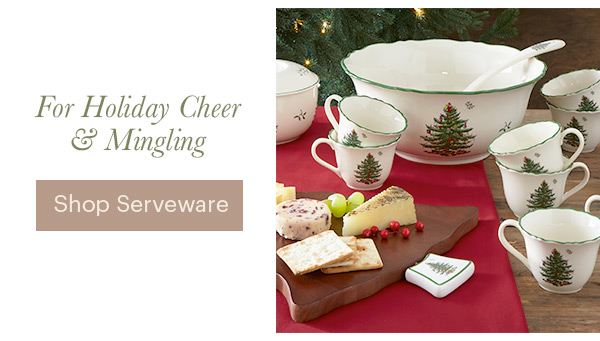 30% off Christmas Serveware with code FRIENDS30 *Kit Kemp & Great Deals Excluded