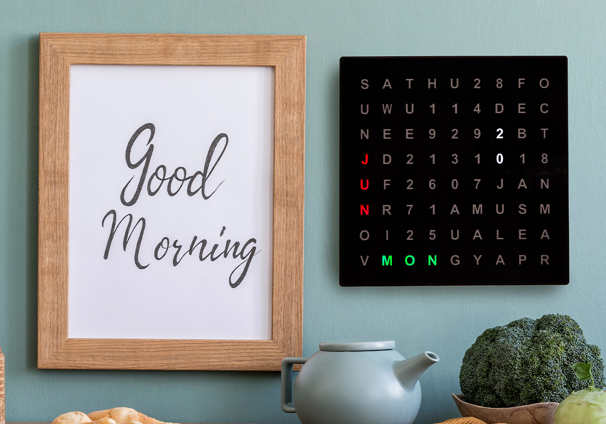 rossword Calendar: A new way to look at time recreated nearly 50 years later by the ORIGINAL inventor