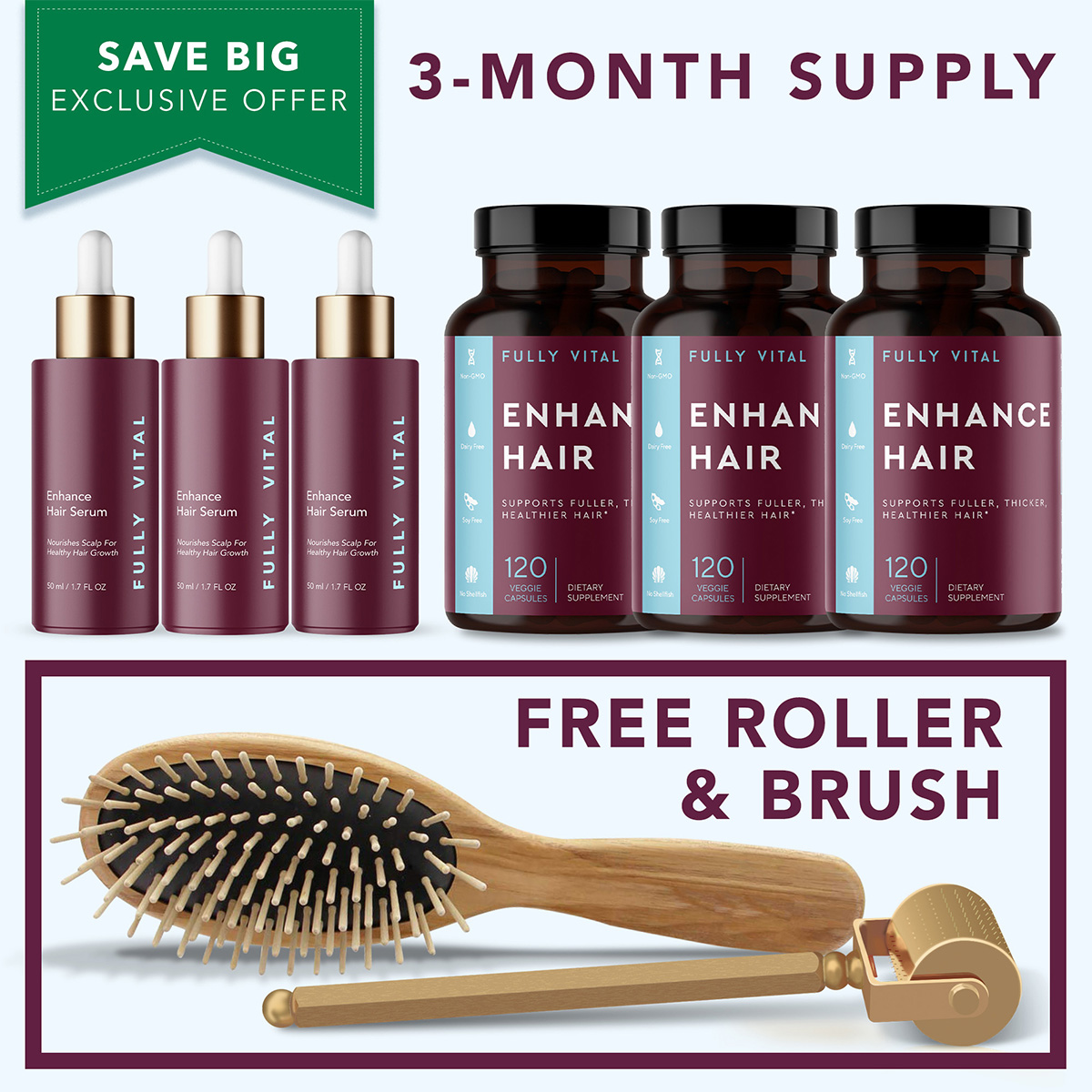 FullyVital: The powerful hair growth system that’s CHEMICAL-FREE and natural