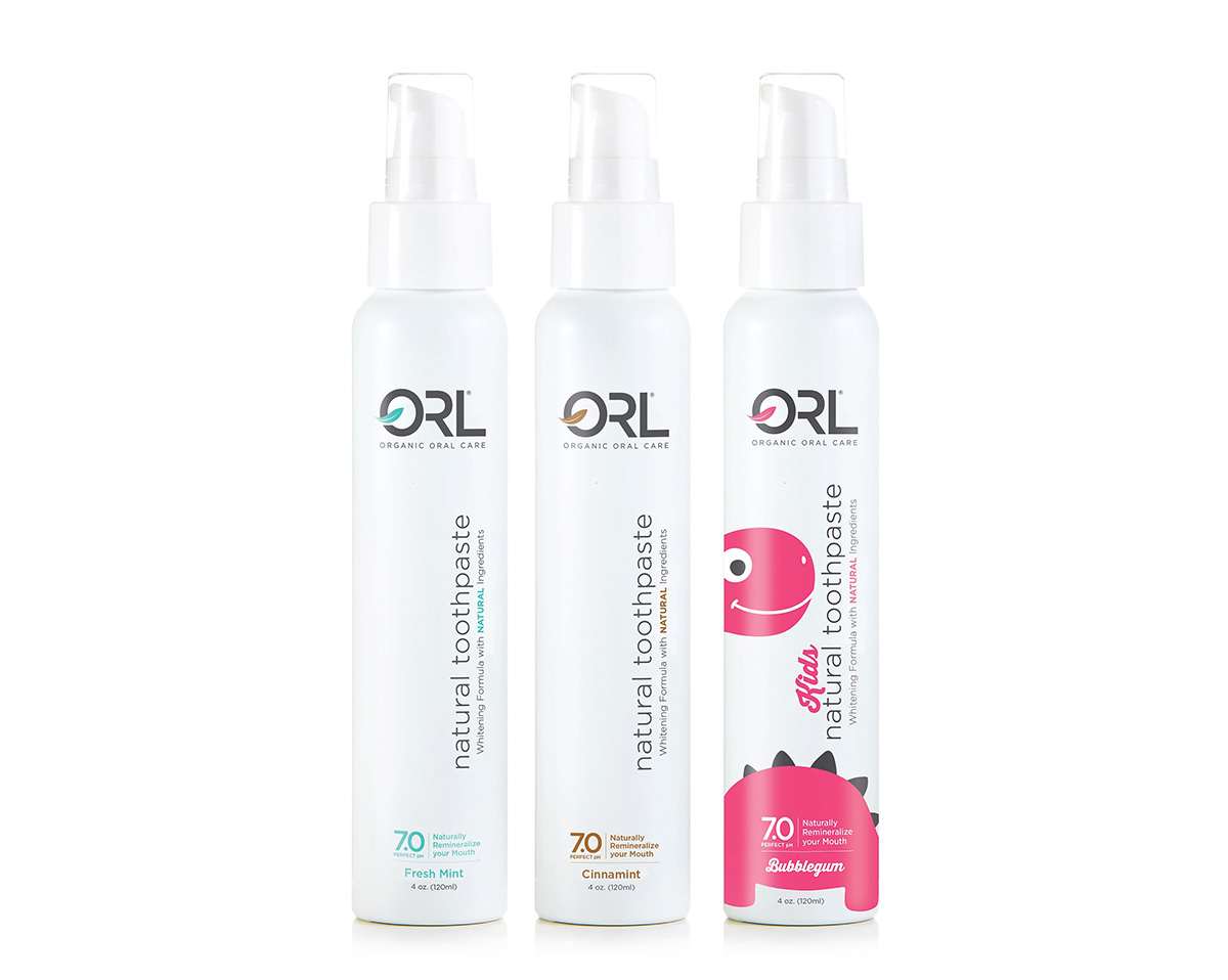 ORL Fresh Mint Natural Toothpaste: The clinically-proven, NATURAL way to clean your teeth