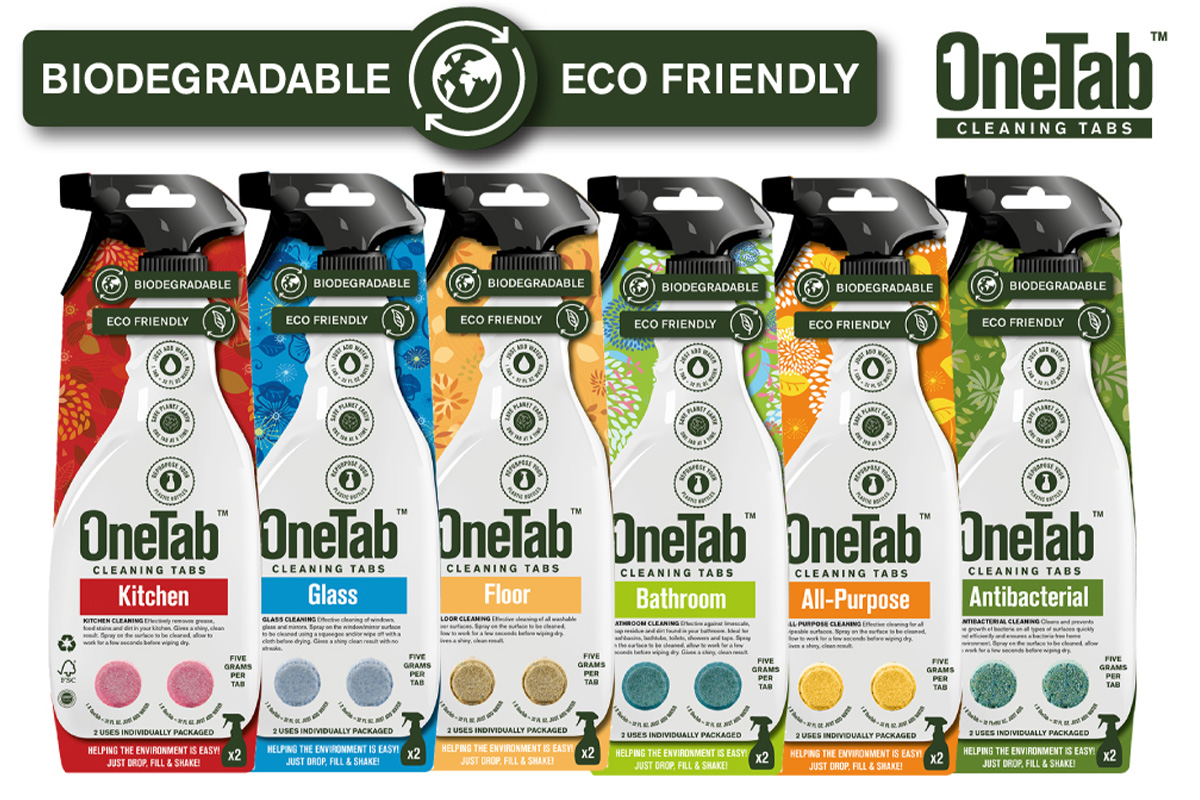 OneTab USA™ - Concentrated Cleaning Tablets - Eco-Friendly