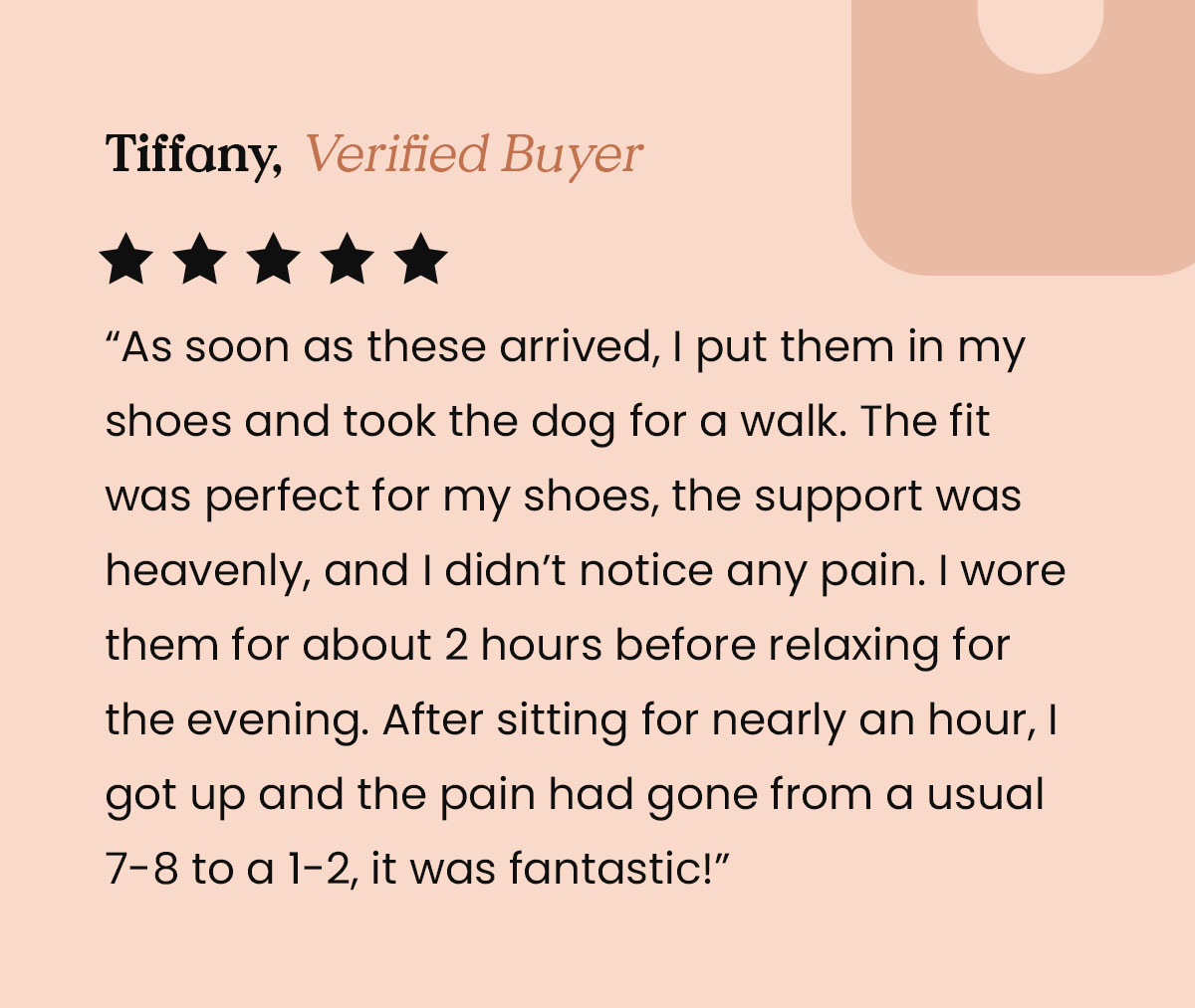 Tiffany Testimonial