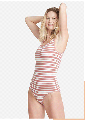 Cotton Shaping Full Back Bodysuit