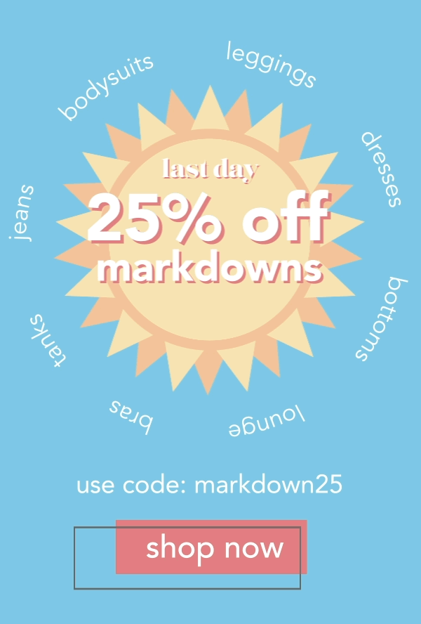 25% off MD's