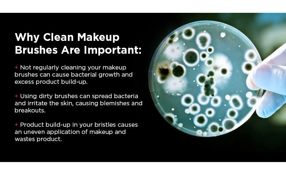 Why Clean Makeup Brushes Are Important