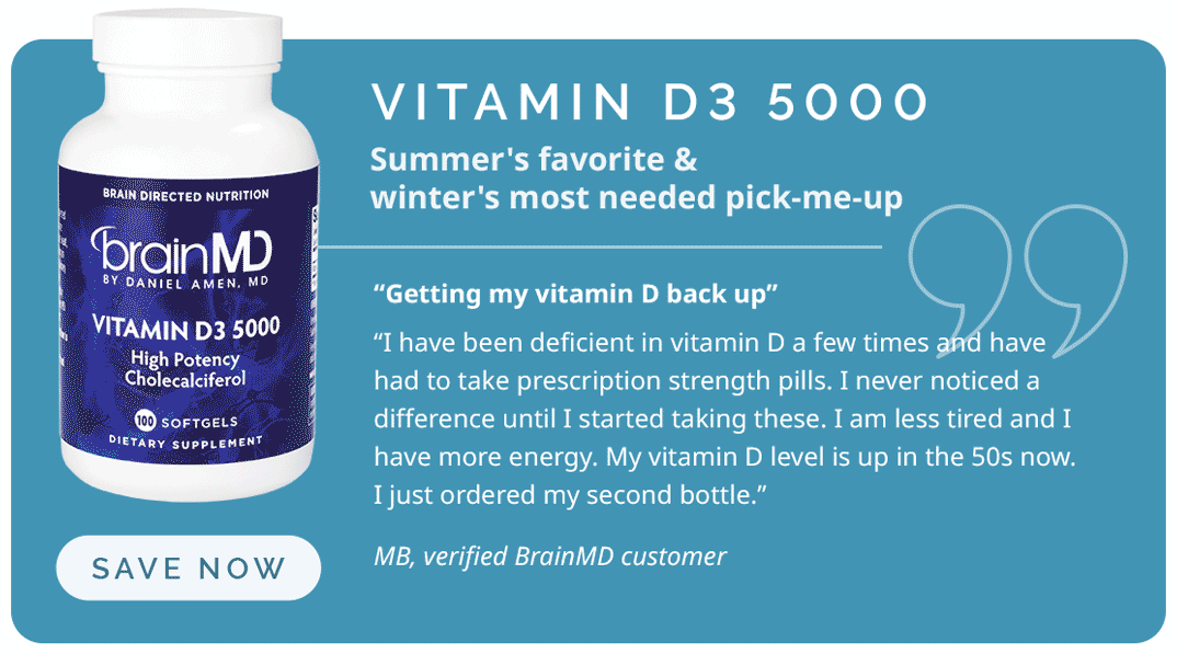 Vitamin D3 5000: Summer's favorite & winter's most needed pick-me-up