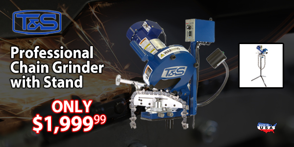 T&S Professional Chain Grinder (Standard Chain) with Stand, Only $1,999.99
