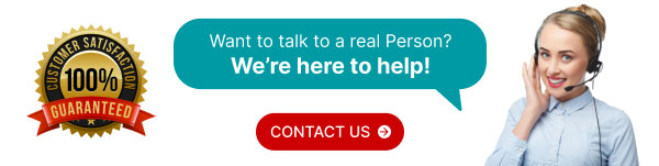 Want to Talk to a Real Person? We're here to help!