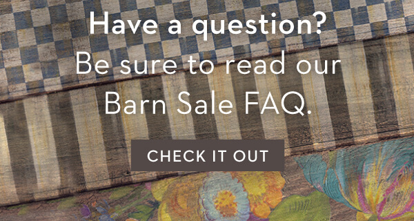 SAVE THE DATE! BARN SALE