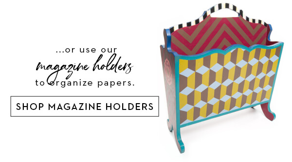 SHOP MAGAZINE HOLDERS