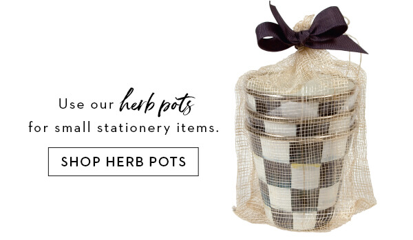 SHOP HERB POTS