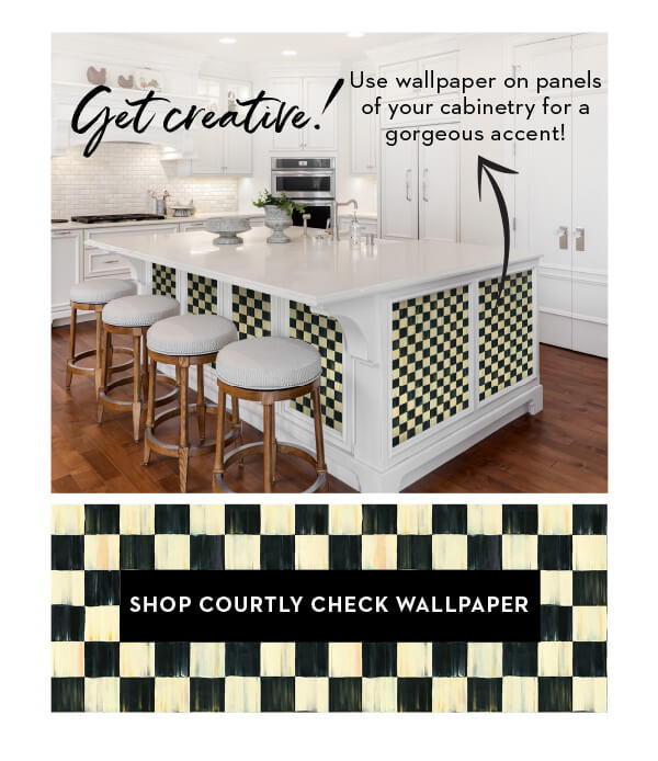 SHOP COURTLY CHECK WALLPAPER