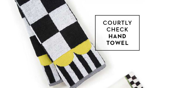 COURTLY CHECK HAND TOWEL
