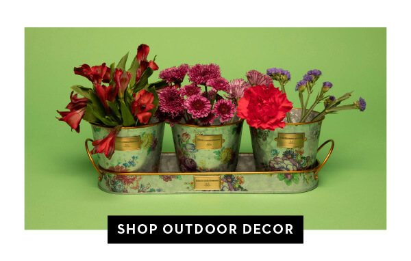 SHOP OUTDOOR DECOR