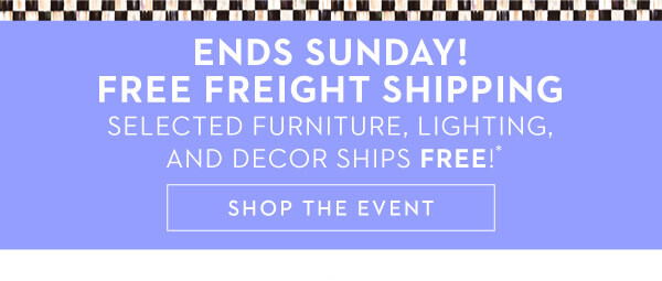 FREE FREIGHT SHIPPING