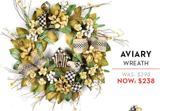 SHOP WREATHS & WREATH HANGERS