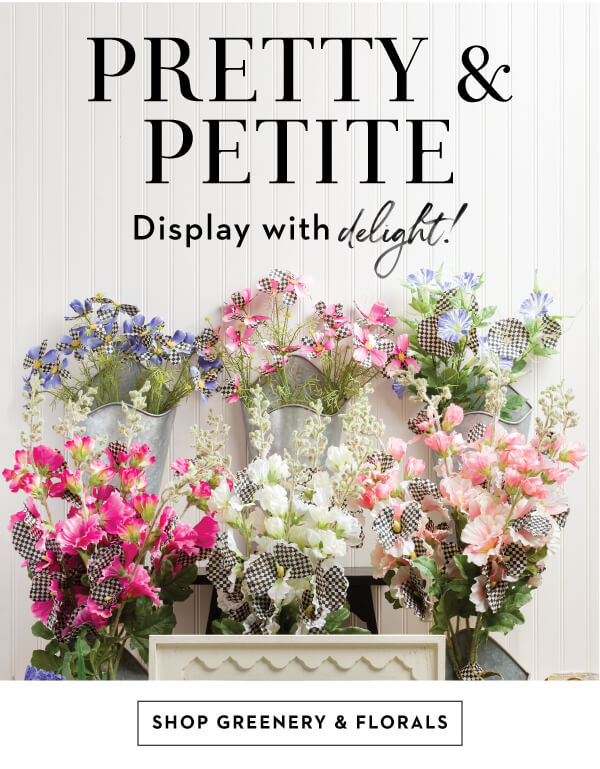SHOP GREENERY & FLORALS