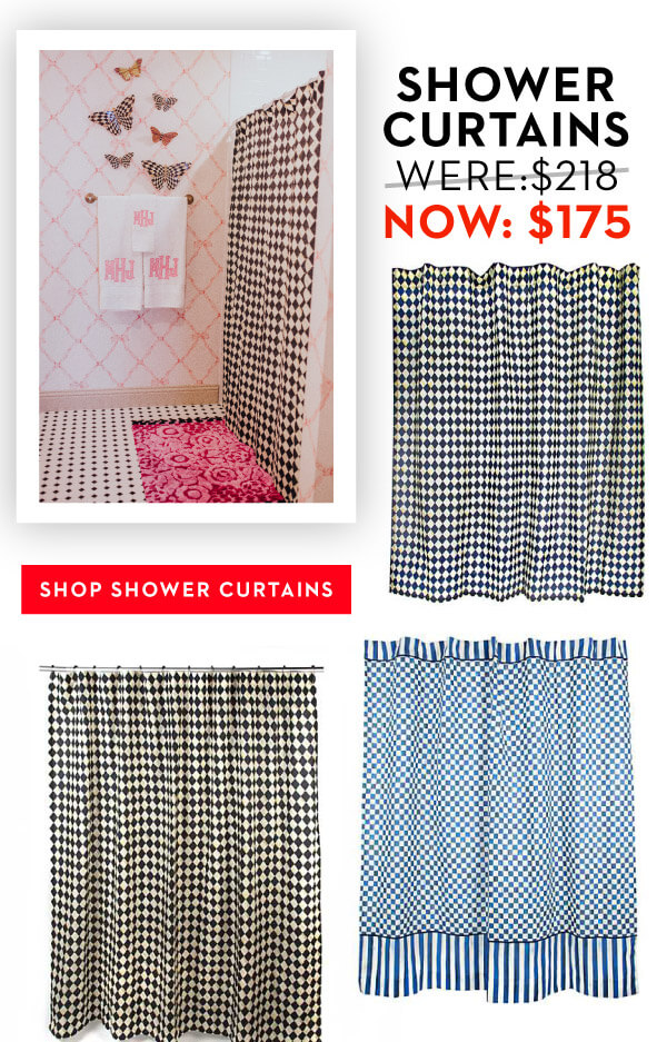 SHOP SHOWER CURTAINS