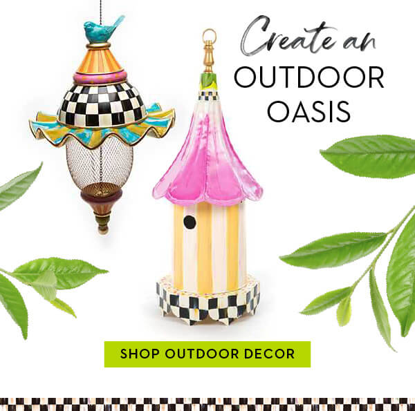 CREATE AN OUTDOOR OASIS