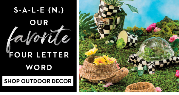 SHOP OUTDOOR DECOR