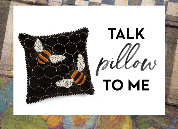 TALK PILLOW TO ME
