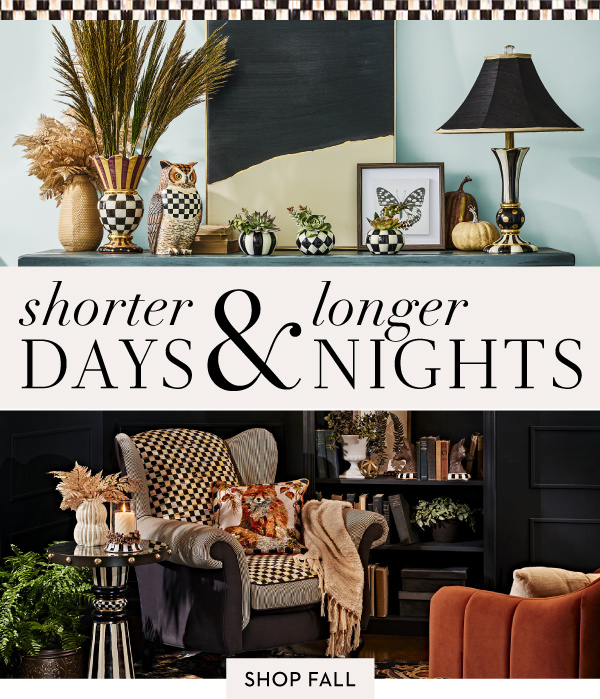 SHORTER DAYS & LONGER NIGHTS | SHOP FALL