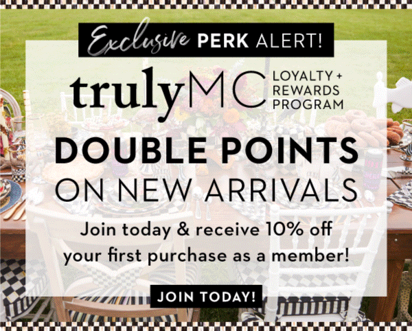 DOUBLE POINTS ON NEW ARRIVALS