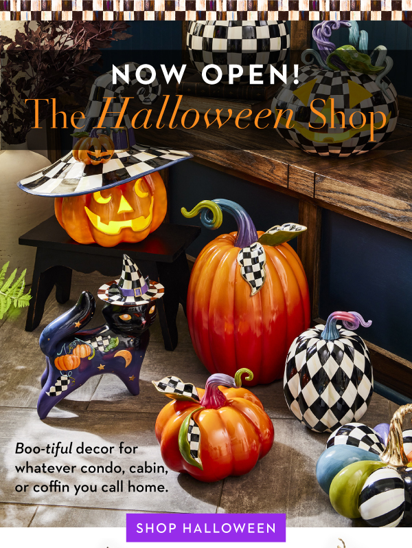 NOW OPEN! THE HALLOWEEN SHOP
