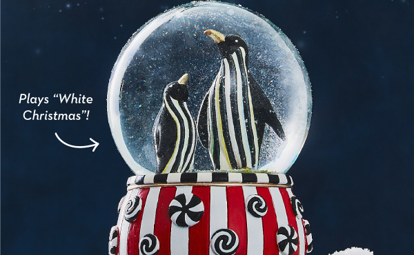 GET OUR CHECKMATE PENGUIN SNOW GLOBE FREE WITH $200+ PURCHASE | SHOP NOW