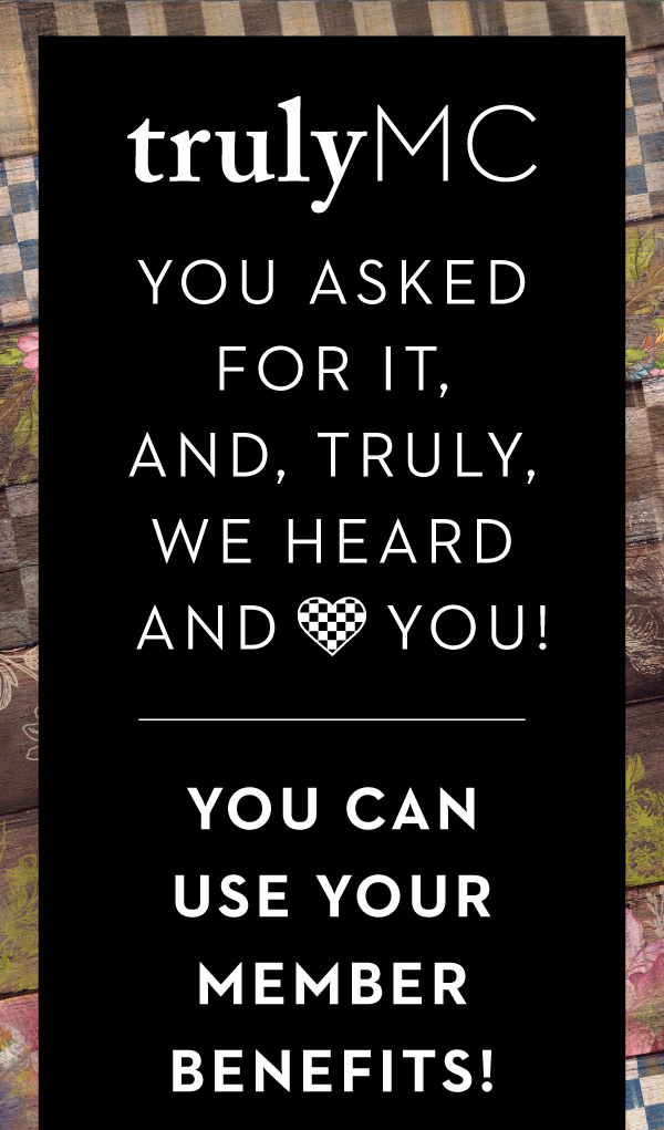 YOU CAN USE YOUR MEMBER BENEFITS!