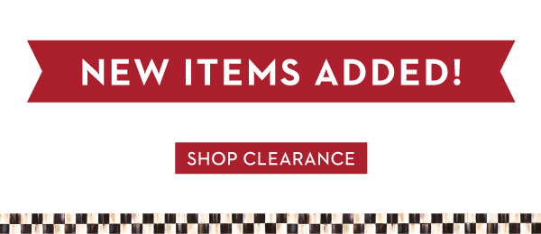 NEW ITEMS ADDED! | SHOP CLEARANCE