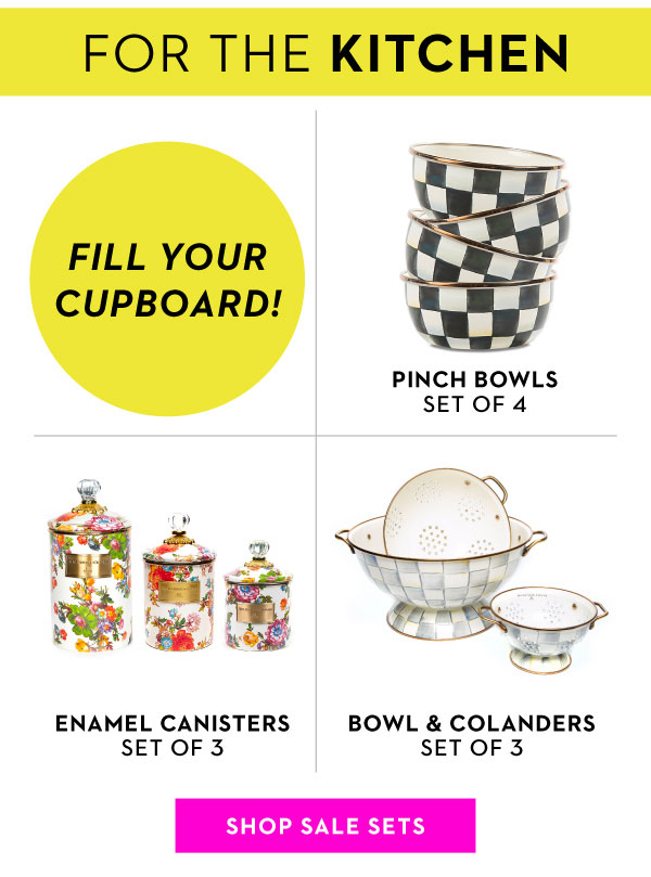 FOR THE KITCHEN | SHOP SALE SETS