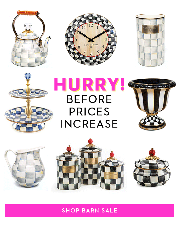 HURRY! BEFORE PRICES INCREASE | SHOP BARN SALE