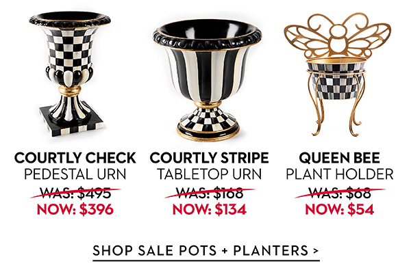 SHOP SALE POTS + PLANTERS