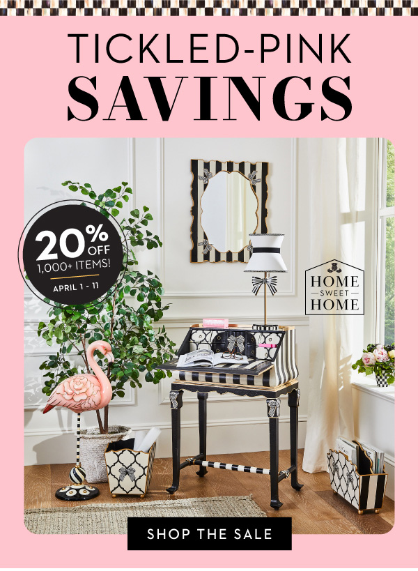 TICKLED-PINK SAVINGS | SHOP THE SALE