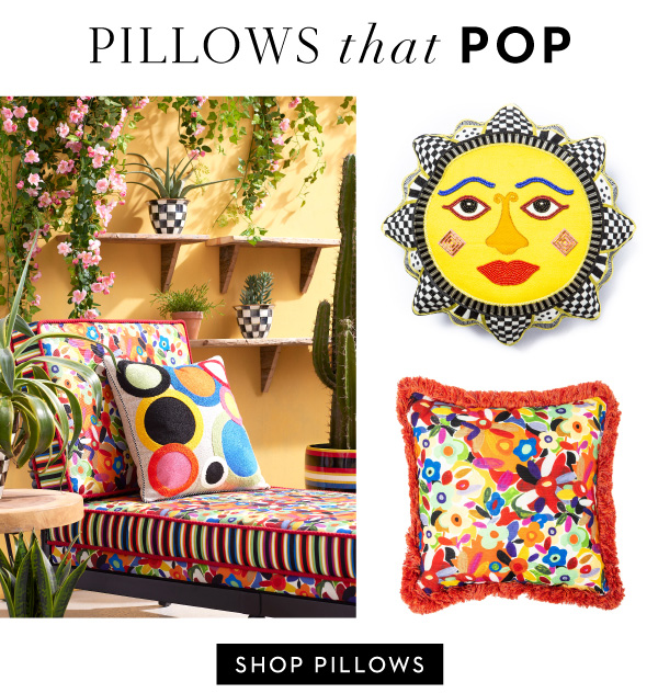 PILLOWS THAT POP | SHOP PILLOWS