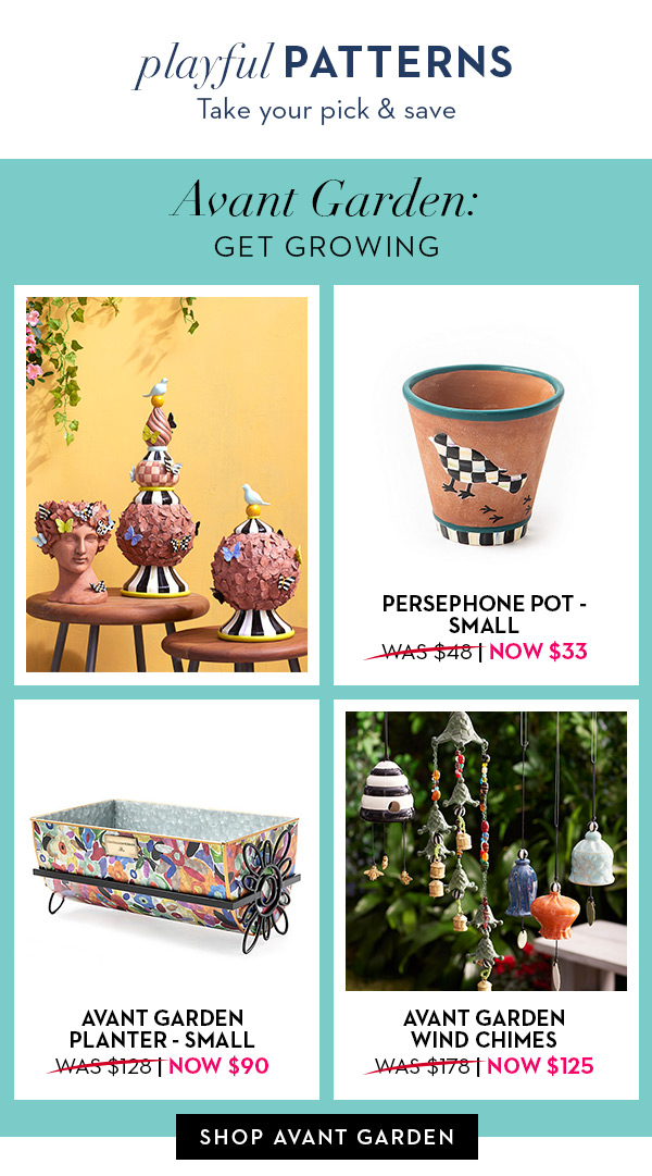 SHOP AVANT GARDEN