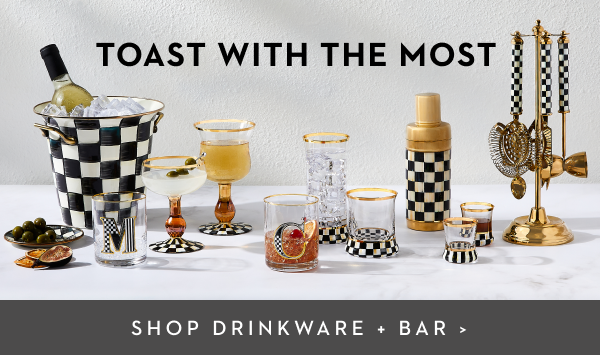 SHOP DRINKWARE + BAR