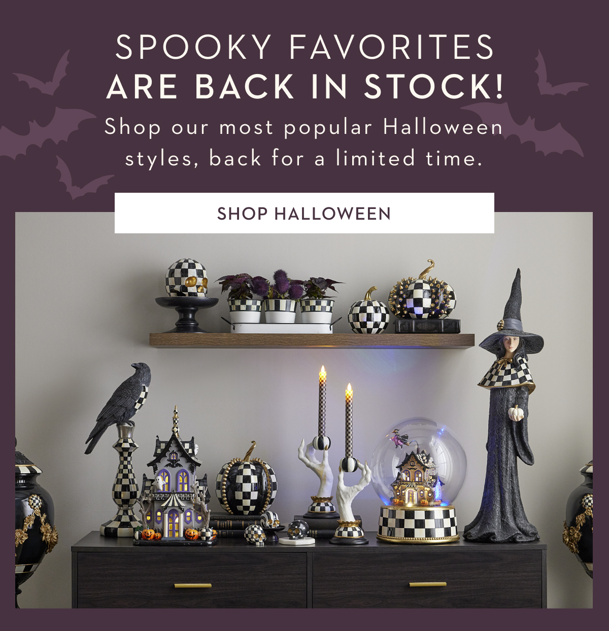 SPOOKY FAVORITES ARE BACK IN STOCK! | SHOP HALLOWEEN