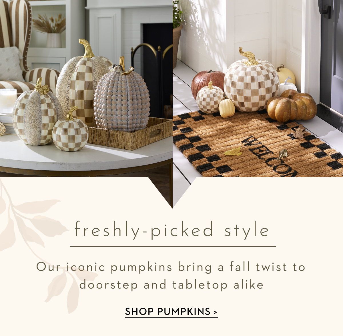 SHOP PUMPKINS