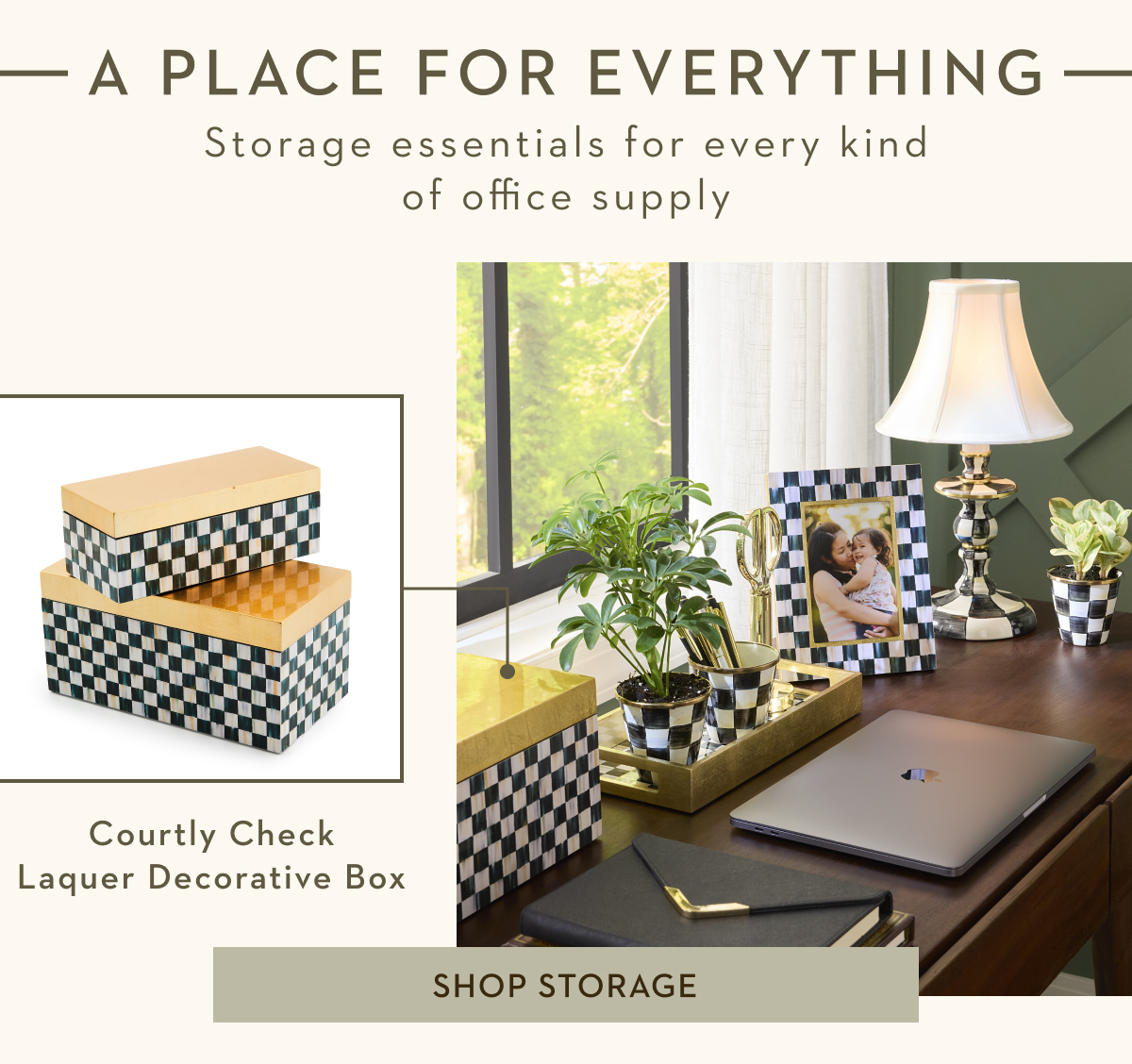 A PLACE FOR EVERYTHING | SHOP STORAGE