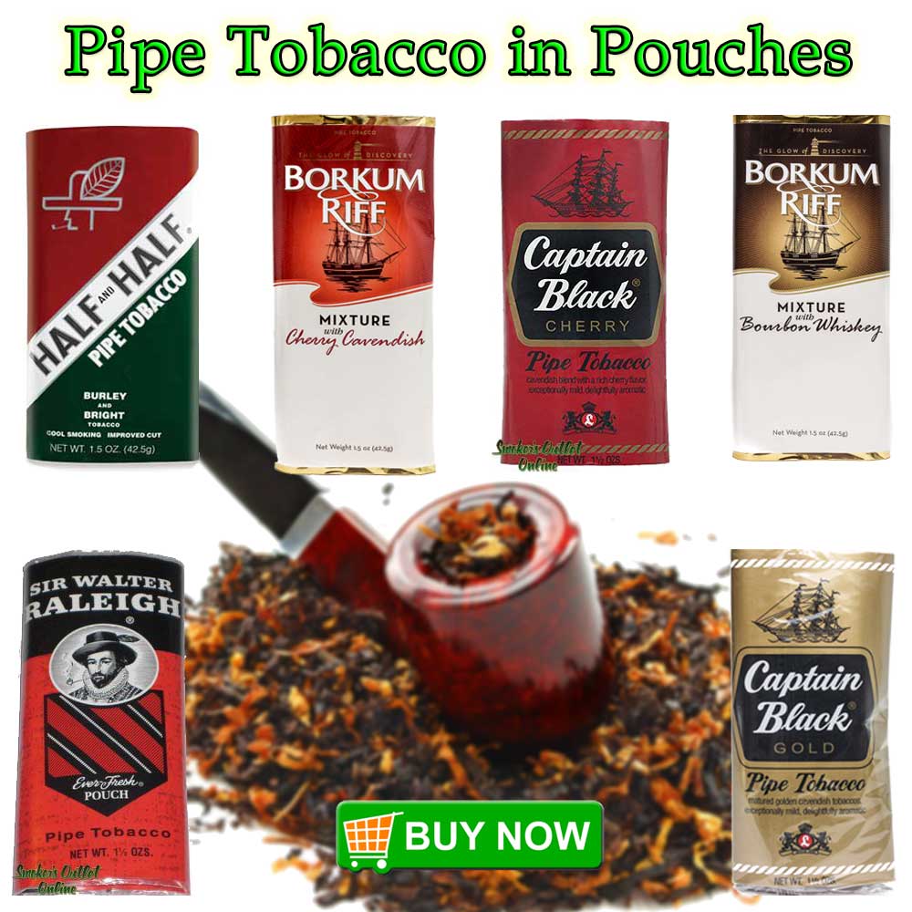 Pipe Tobacco in pouches