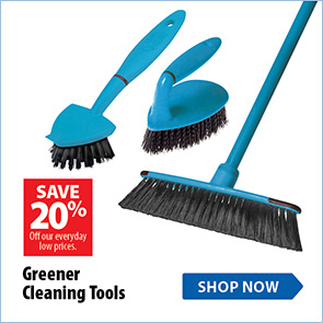 Greener Cleaning Tools