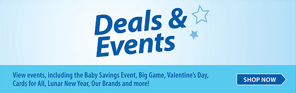 Deals & Events