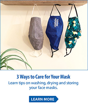 3 Ways to Care for your Face Mask