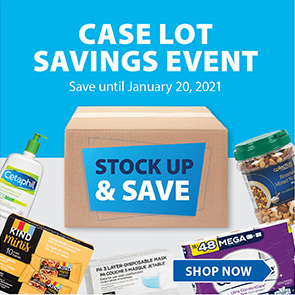 Case Lot Saving Event