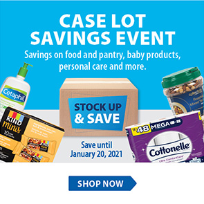 Case Lot Savings Event