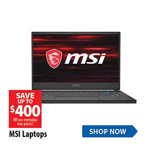 MSI Laptops