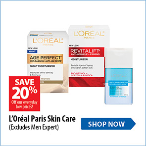 LOreal Paris skin care